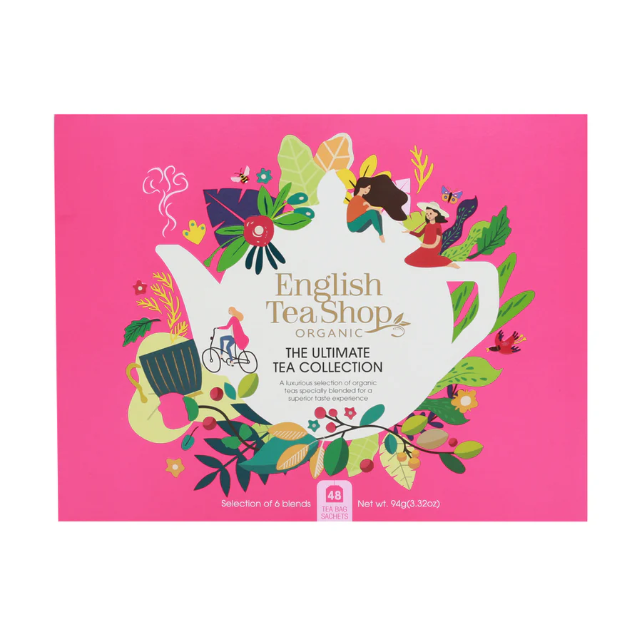 482_a53bab8f-f1c2-4413-bbb5-c11e0a1b1641 English Tea shop | Darilni paket čajev The Ultimate Collection, roza kartonska embalaža - slika 1