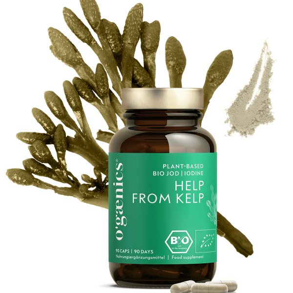 Ogaenics Help From Kelp | Ekološki Jod rastlinskega izvora
