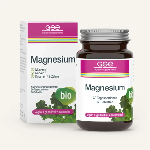 GSE Organic / Ekološki Magnezij Compact