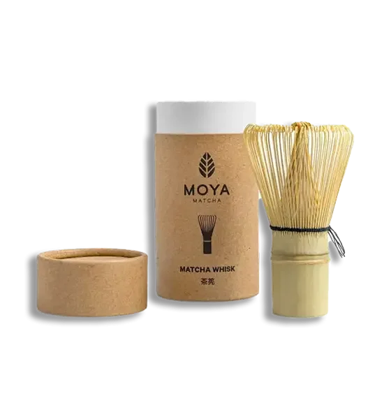 MOYA MATCHA | Bambusova metlica za matcho Chasen (svetla)