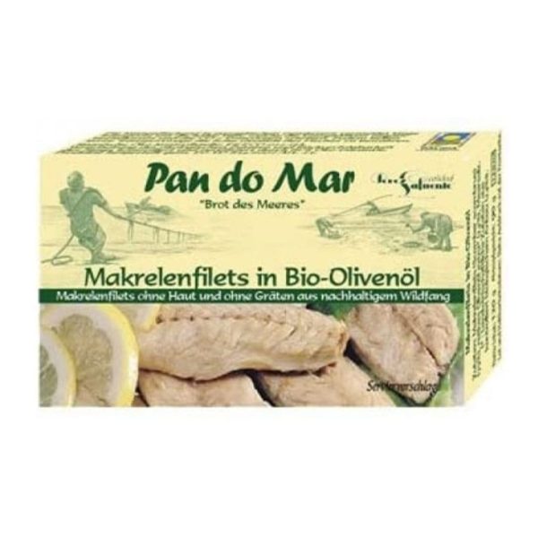 PAN DO MAR | Fileji skuše v bio ekstra deviškem olju