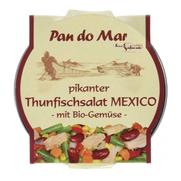 PAN DO MAR | Tunina solata Mexico z ekološko zelenjavo