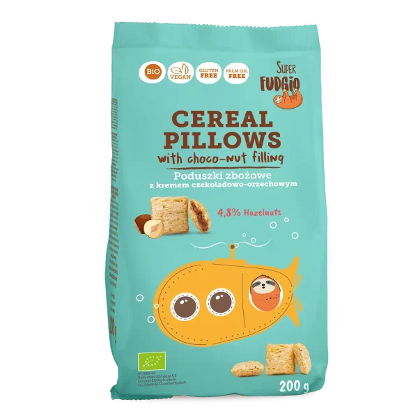 Super Fudgio | Ekološke žitne blazinice s čokoladno-lešnikovo kremo, 200 g