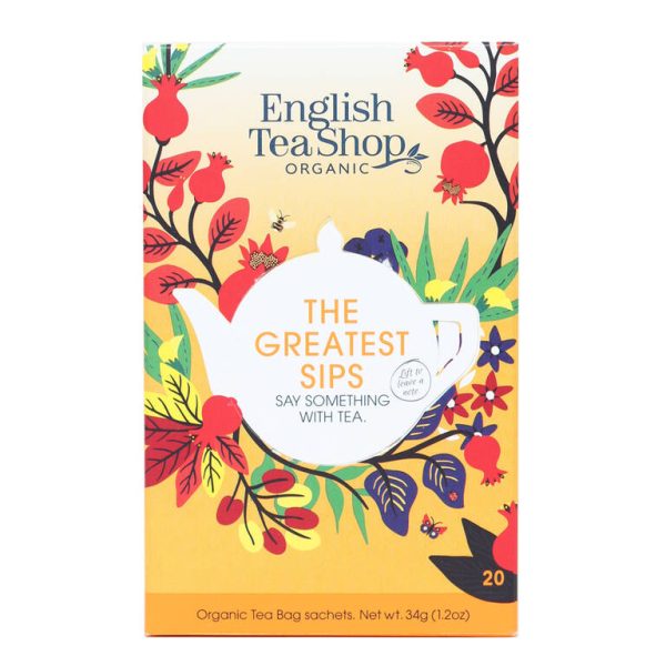 English Tea Shop | Ekološki čaj The greatest sips, 20 čajnih vrečk