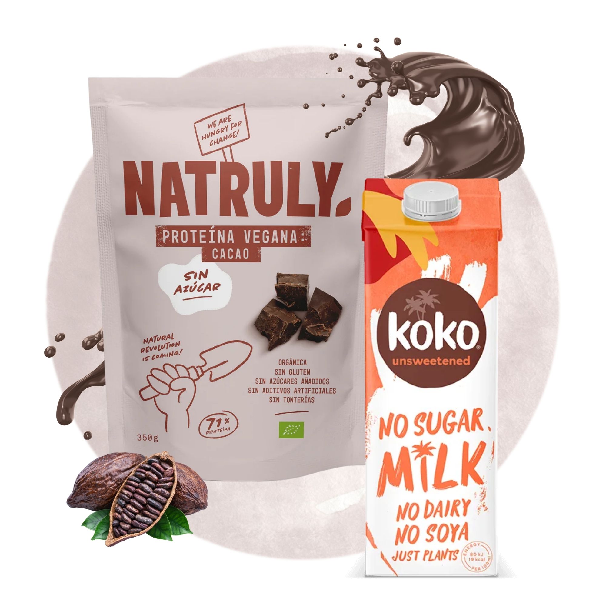 5 KETO | Veganski čoko beljakovinski paket - slika 1
